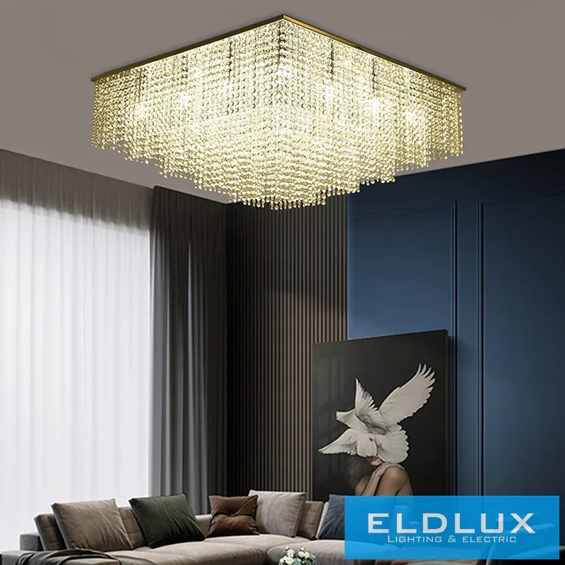 ELDLUX OMX6001-L850 ELDALIZ Kristály Mennyezeti Lámpa IP20