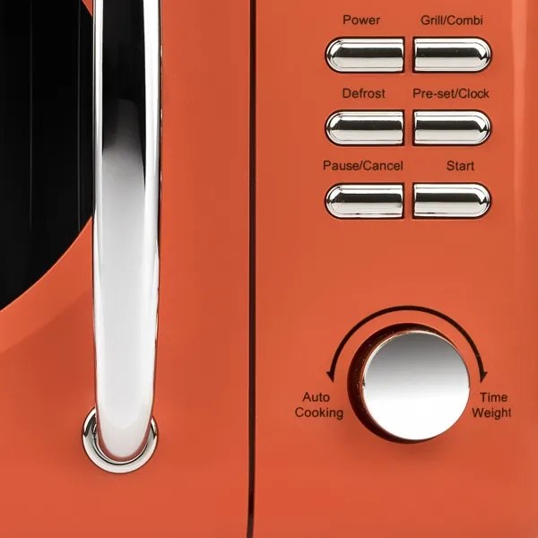 G3Ferrari G1015509 - 1150 W/230 V, 20 l mikrohullámú sütő grillel, narancssárga