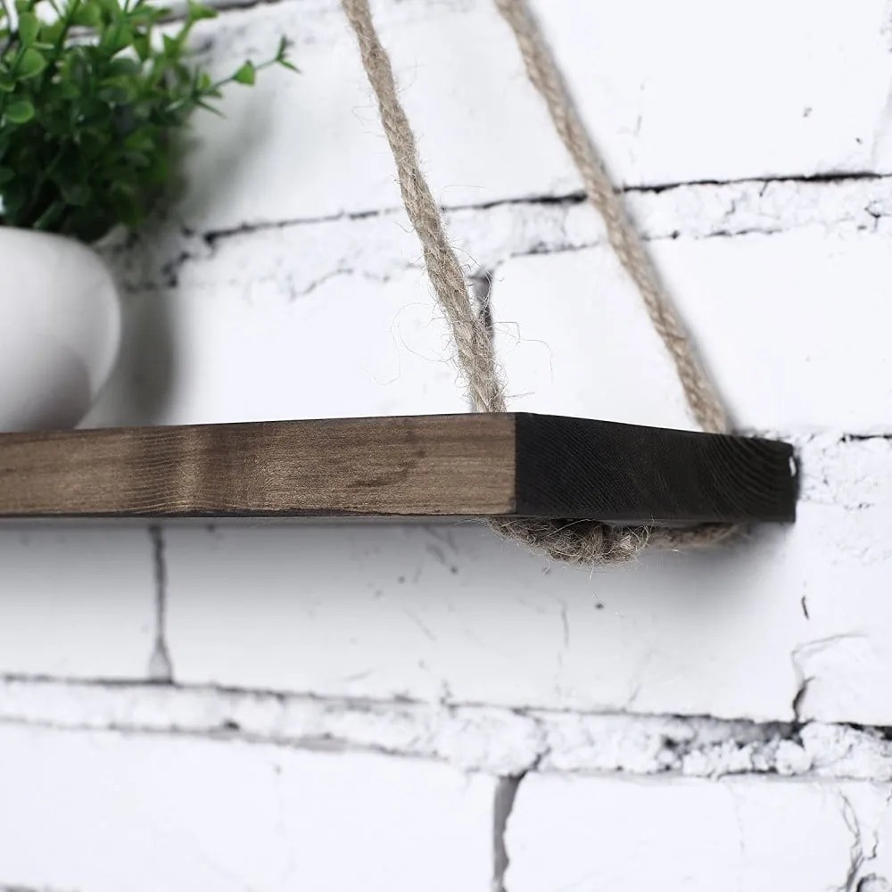 Hang függőpolc fából