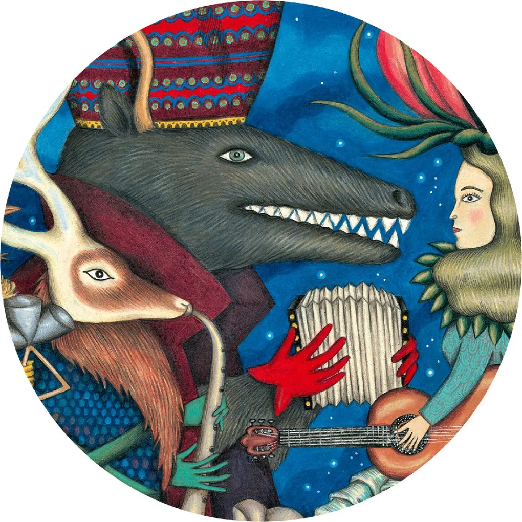 Művész puzzle - Fantasztikus zenekar, 500 db-os - Fantasy Orchestra