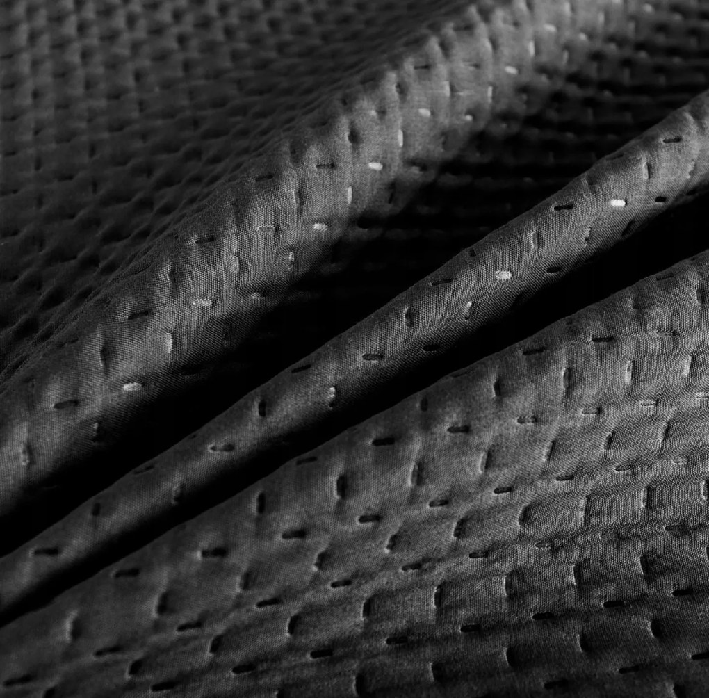 ágytakaró MONTEGO, fekete Méret: 200 x 220 cm