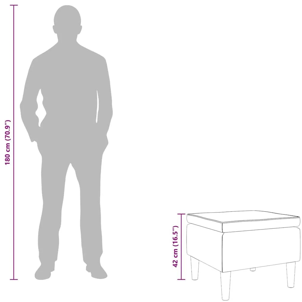 fekete bársonyszék falábakkal