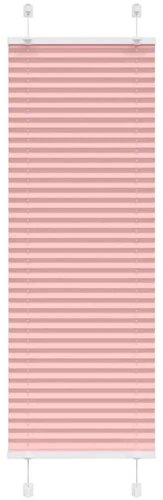 pliszírozott redőny rózsaszín 50x100 cm szövetszélesség 49,4 cm