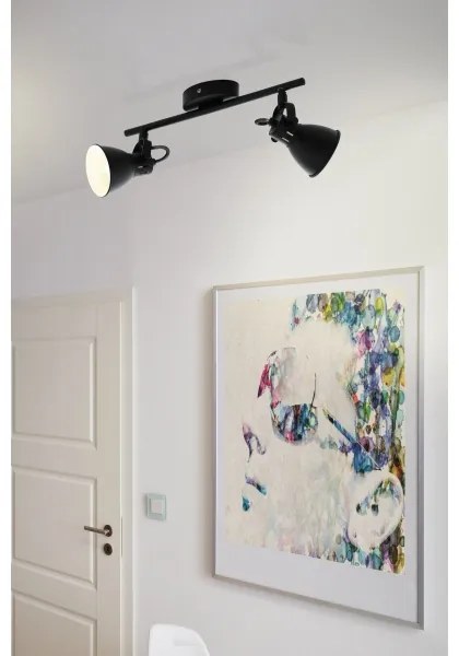 Eglo 98398 - LED Spotlámpa SERAS 2xGU10/3,3W/230V