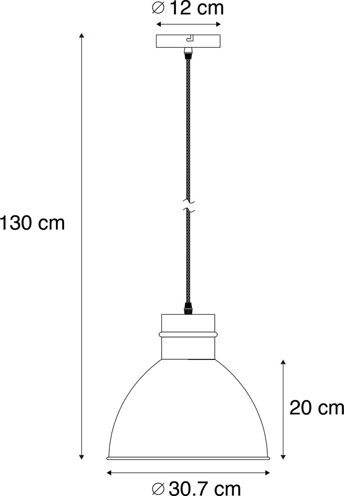 Okos lógólámpa szürke 30 cm, A60 wifi izzóval - Dory