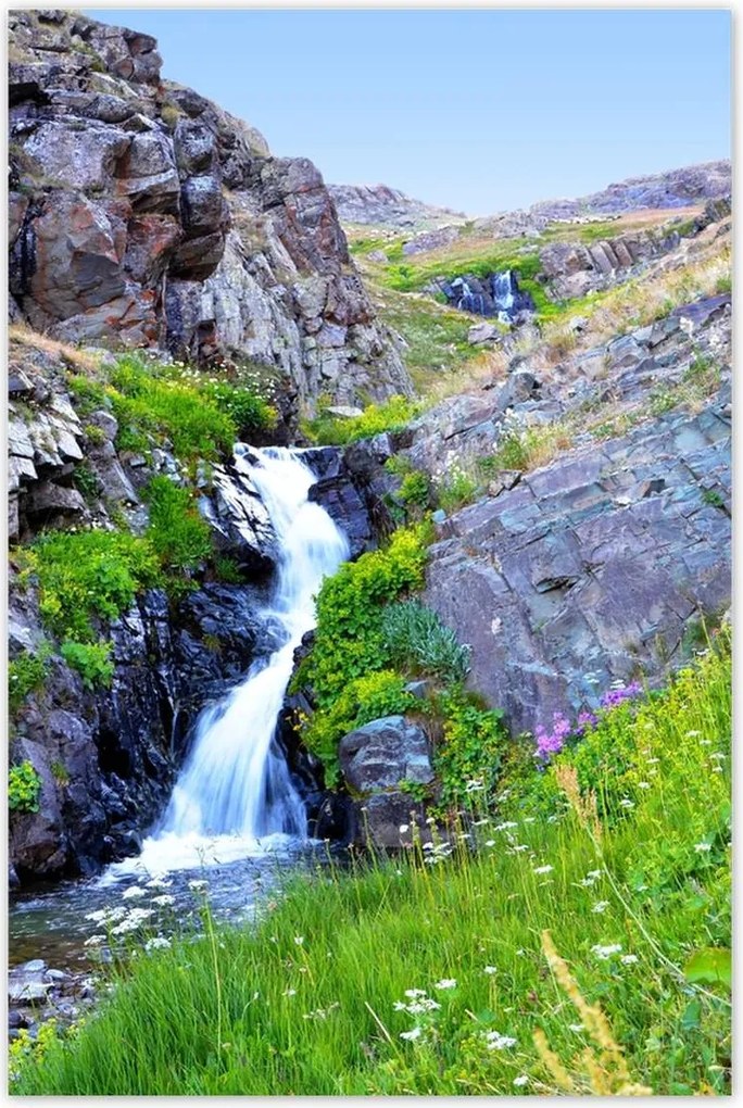 Poszterek 80x120 Vízesés Tájképek