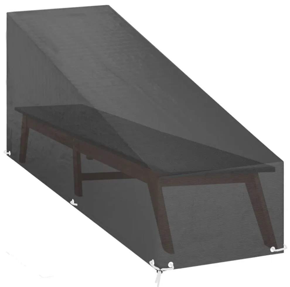 2 db polietilén napozóágy huzat 12 fűzőlyukkal 205x75x40/70 cm