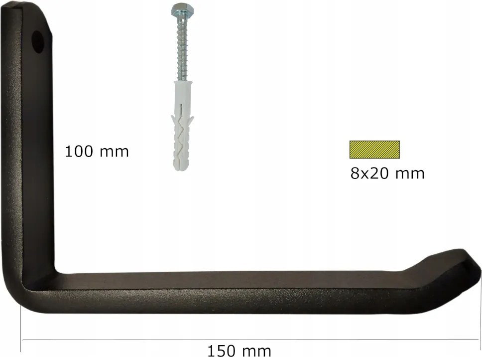 Akasztó 8x150 Akasztók24