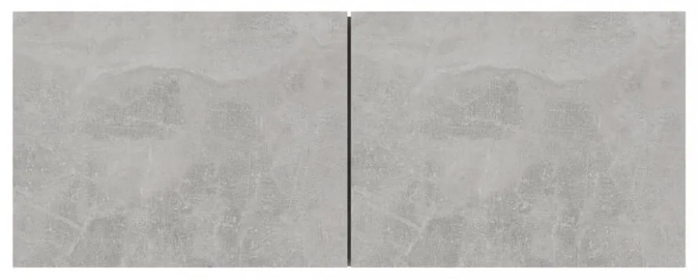 betonszürke szerelt fa TV-szekrény 80 x 30 x 30 cm