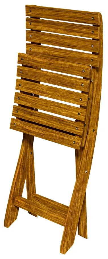 Casaria® Fa összecsukható garnitúra - akác