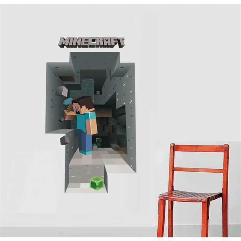 Vidám Fal Matrica Minecraft Méret: 70 x 50 cm