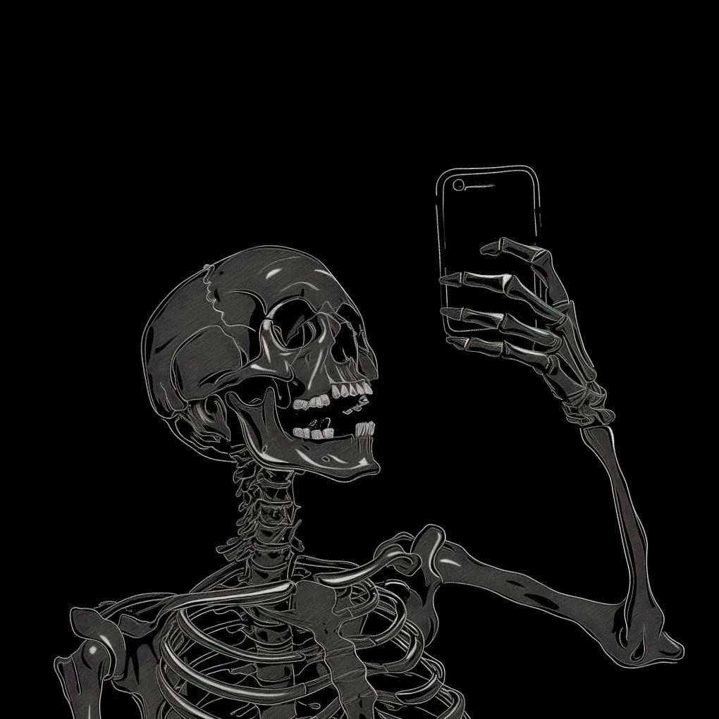 Poszter 80x80cm Selfie Az Időn Túl