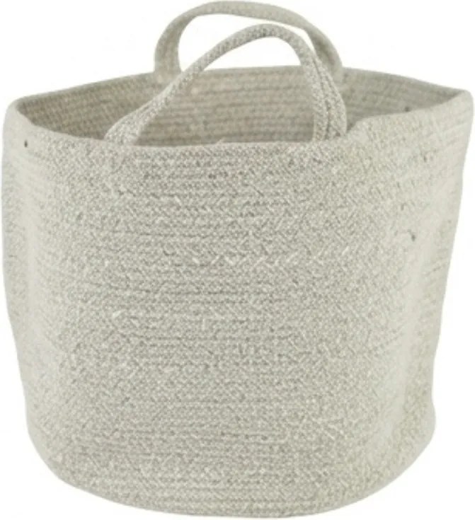 Tárolókosár fogantyúkkal COTTON HAVEN 35x35 cm - több színben Termék színe: Šedozelená