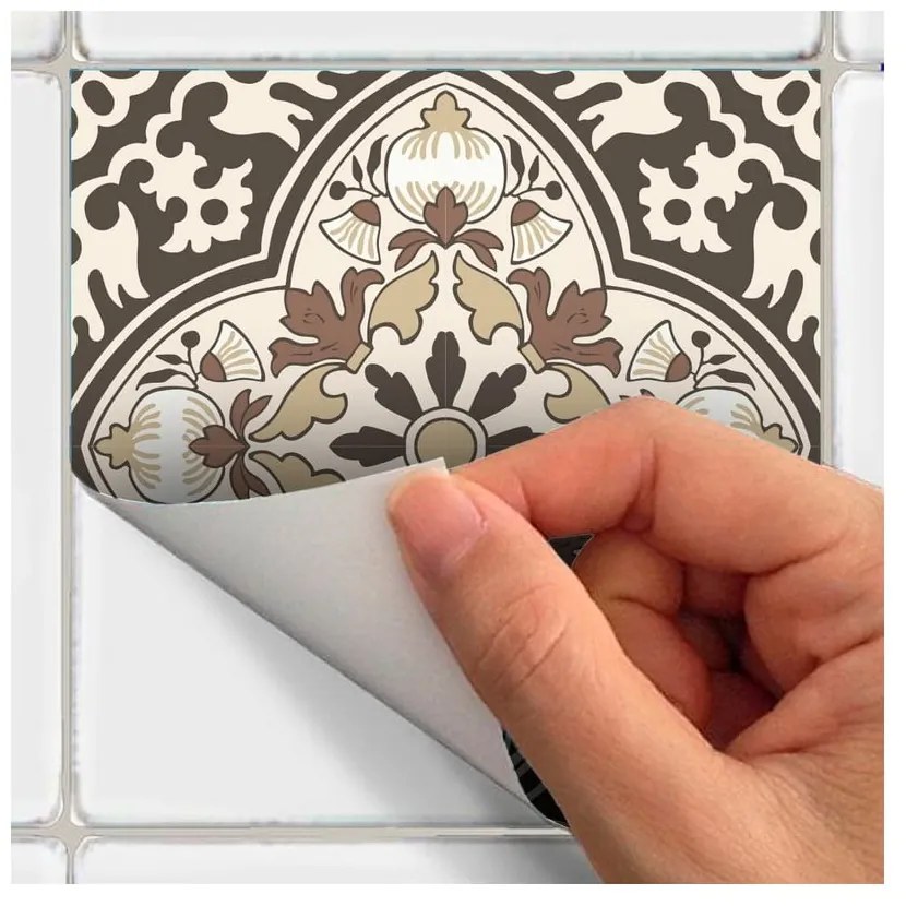 Ancône 9 db-os dekor falmatrica szett, 20 x 20 cm - Ambiance