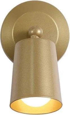 Searchlight 23340GO - LED, dimmelhető, újratölthető fali lámpa CONE LED/1,5W/5V arany