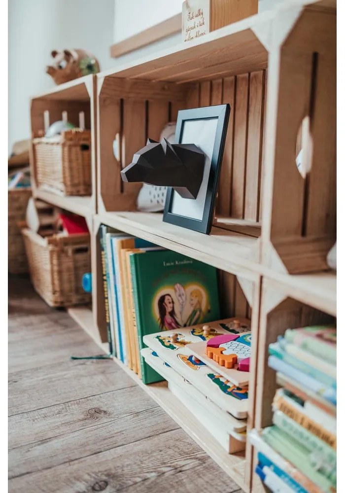 Mini medve kreatív hajtogatható papírfigura - Papertime