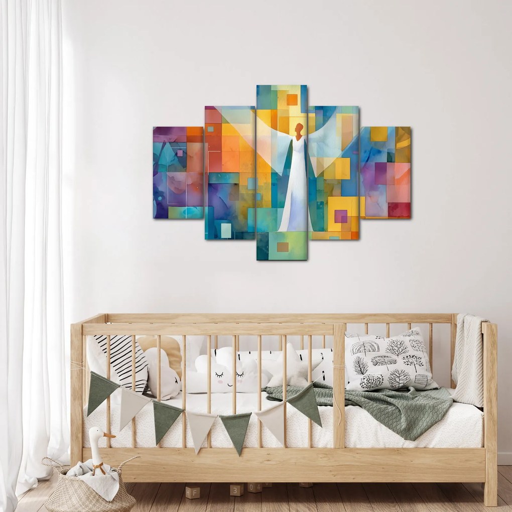 Kép - Geometrikus angyal (150x105 cm)