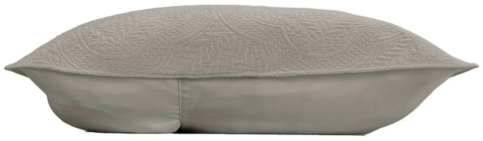 Szürke mikroszálas ágytakaró és párnahuzat szett 240x260 cm Romane – douceur d'intérieur