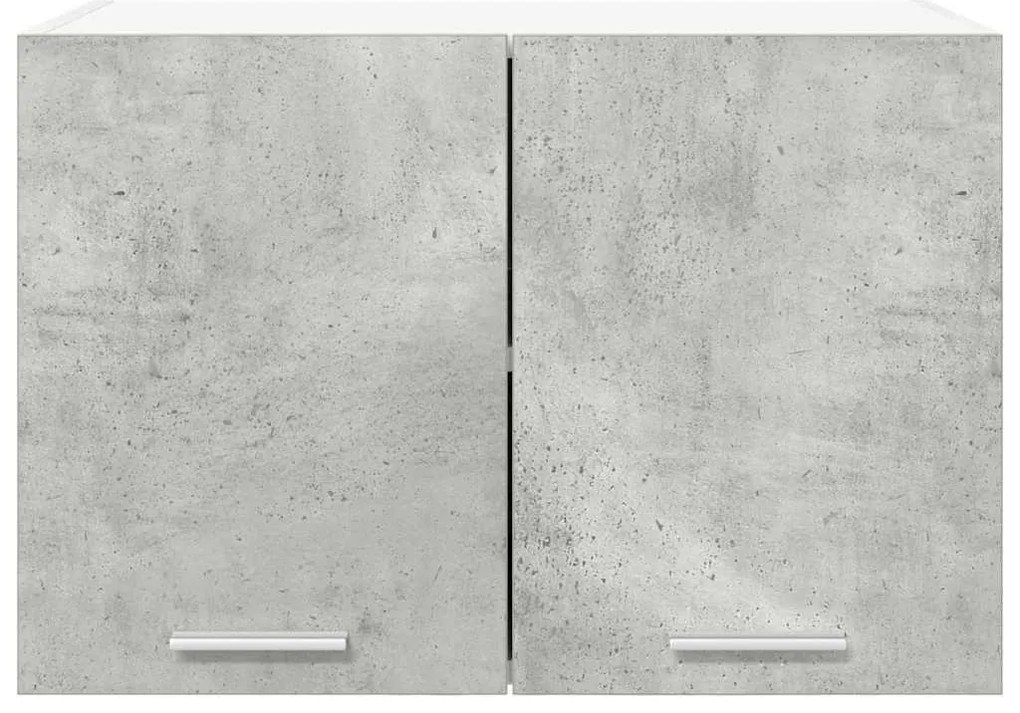 Függő szekrény Riga Beton szürke és fehér 60 x 31 x 40 cm