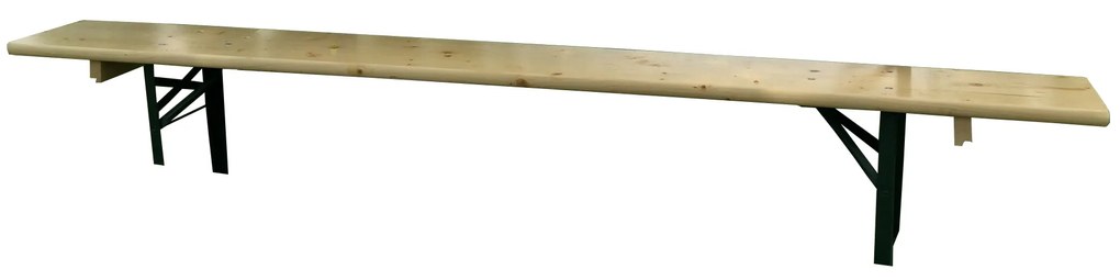 SÖRPAD GARNITÚRA ASZTAL 220X70X75CM 2 PADDAL
