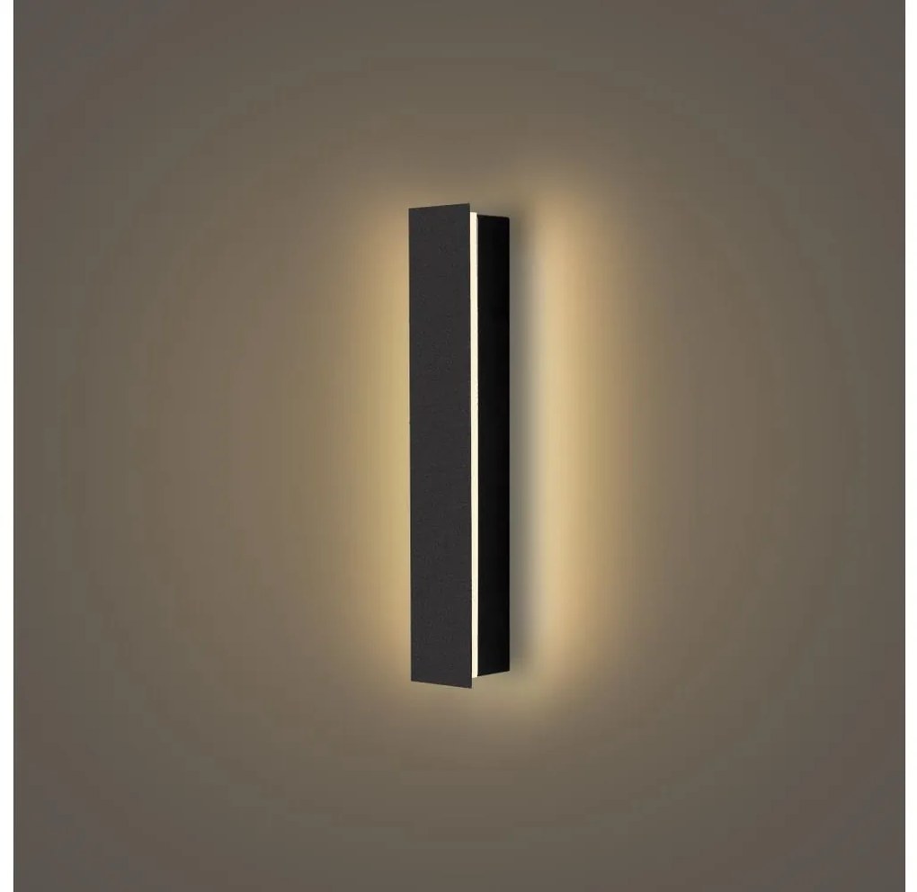 Brilagi - LED kültéri fali lámpatest LINEAR LED/8W/230V 3000K IP65 fekete