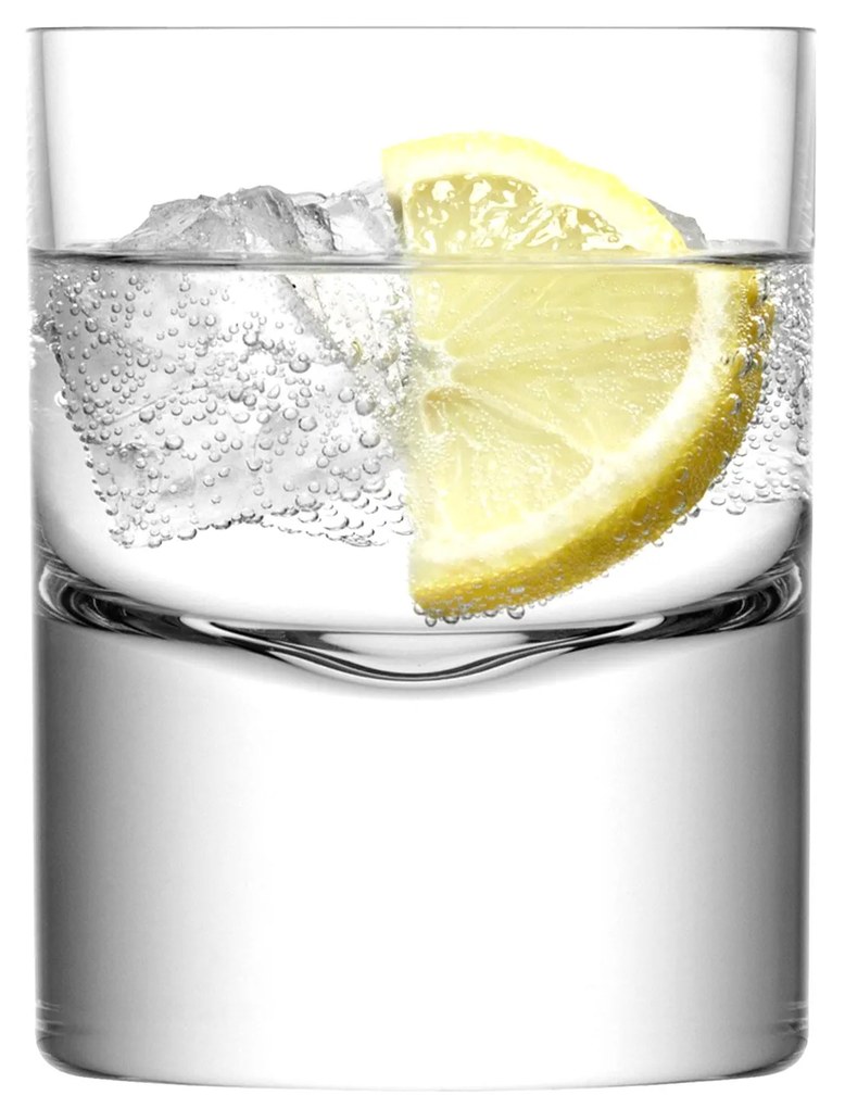 LSA International BORIS üvegpohár 250ml, áttetsző, 2 db készlet, LSA, kézzel készített