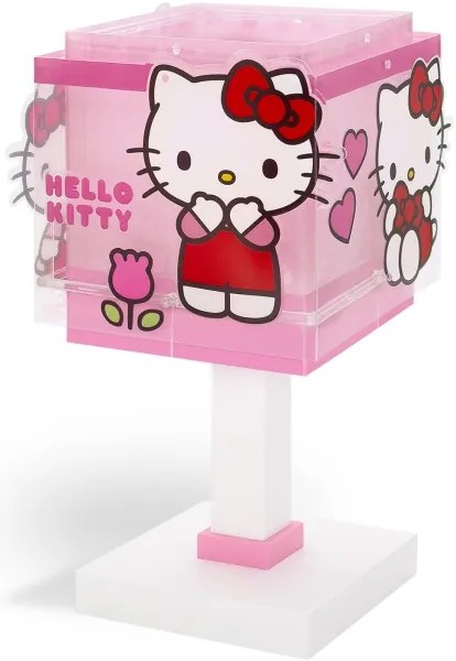 Dalber 73261 - HELLO KITTY LED gyereklámpa 1xG4/4W/230V rózsaszín