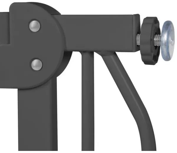 Lionelo - Biztonsági korlát TRUUS SLIM fekete/bézs