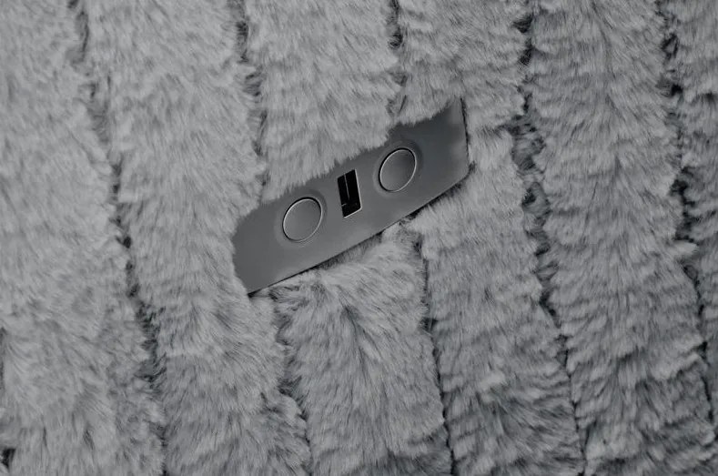 Pegas dönthető és forgatható fotel szürke