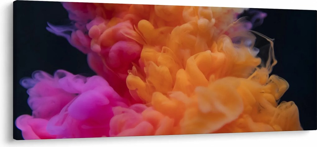 Absztrakciós kép (120x50 cm)