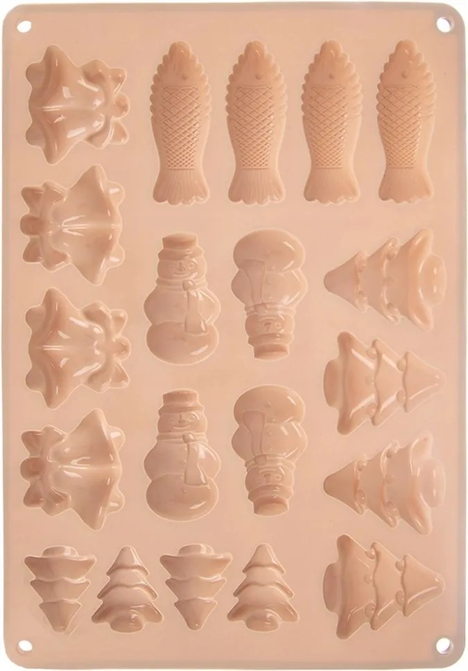 Szilikon keksz forma praliné keksz Karácsonyi