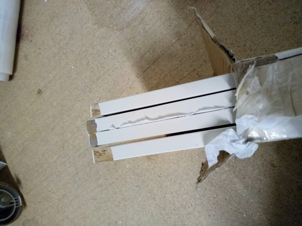 AKCIÓ Fali polc SHELVIX 55 cm fehér II. minőség