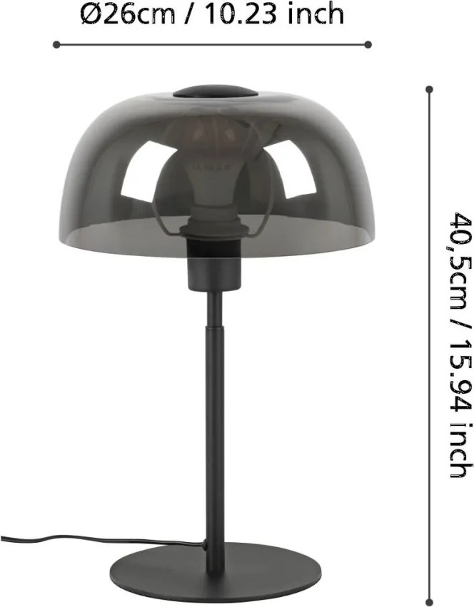 Eglo SOLO 2 900142 Asztali lámpa 1x40W/E27 IP20