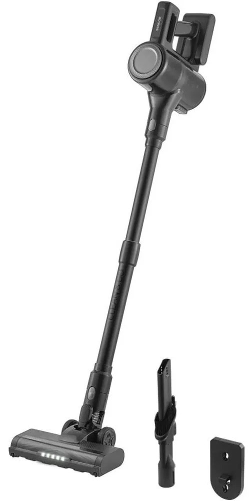 Sencor - Vezeték nélküli, 2 az 1-ben rúdporszívó 200 W / 2600 mAh, fekete