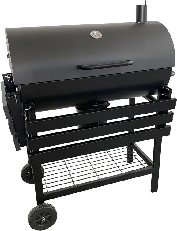 KRISTEN Multifunkciós grill füstölővel + elektromos tű