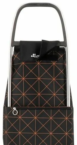 Rolser Bevásárlótáska kerekeken I-Max Star 2 ,fekete-narancs
