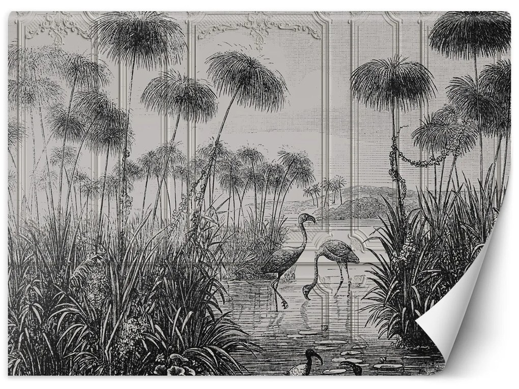 Gario Fotótapéta Madarak a tóban Anyag: Vlies, Méret: 150 x 105 cm