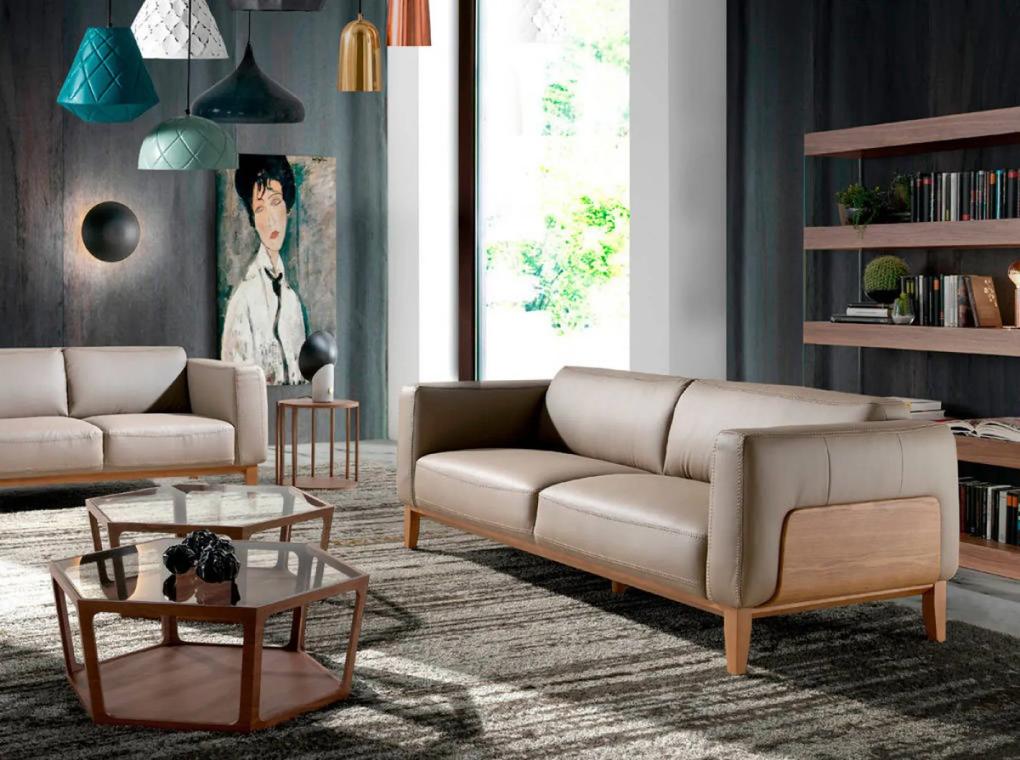 PEDRAZA design 3-személyes kanapé - taupe