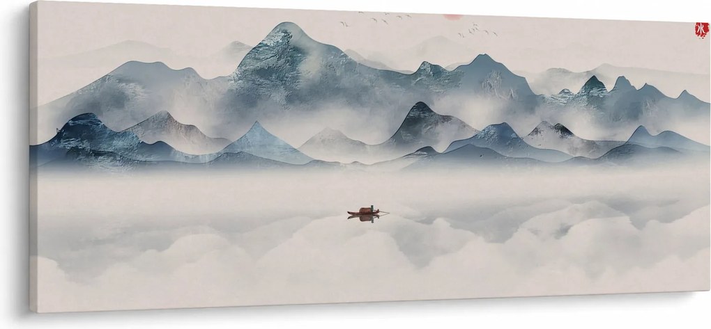 Kép - Kék-hegyi völgy (120x50 cm)