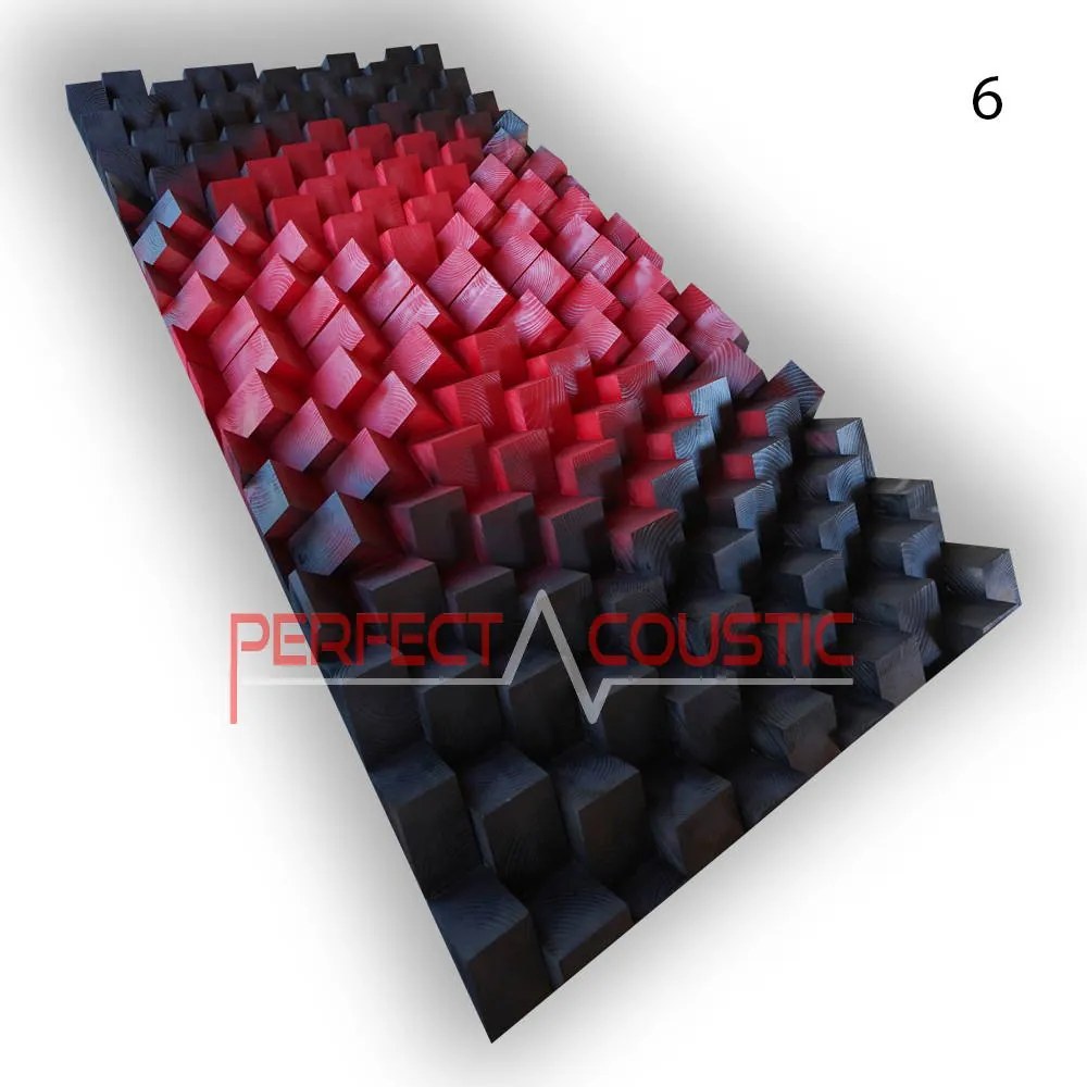 Fali panel 70x140x7cm-design panel - diffúzor 4-szín - 120x60x7cm
