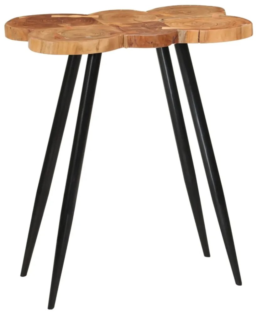 tömör akácfa rönk bárasztal 90 x 54 x 105 cm