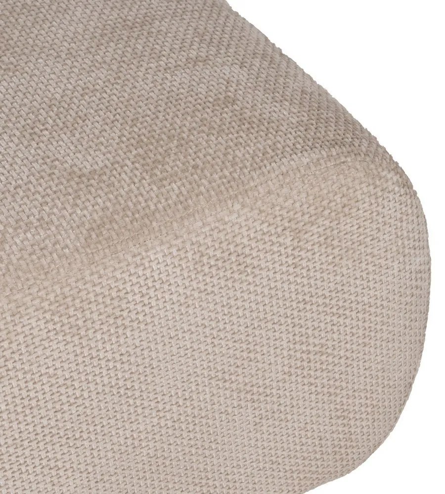 Bézs zsenília lábtartó Minimal – Ixia