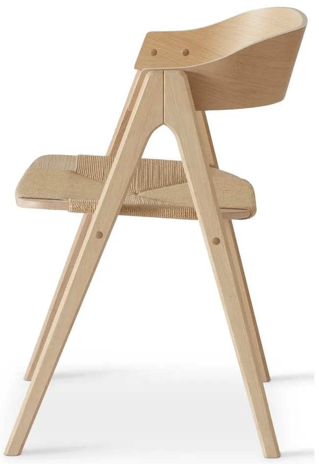 Mette bükkfa étkezőszék rattan ülőfelülettel - Findahl by Hammel