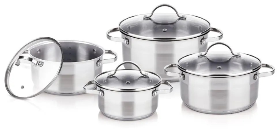 Lamart - Edénykészlet 8 db rozsdamentes acél