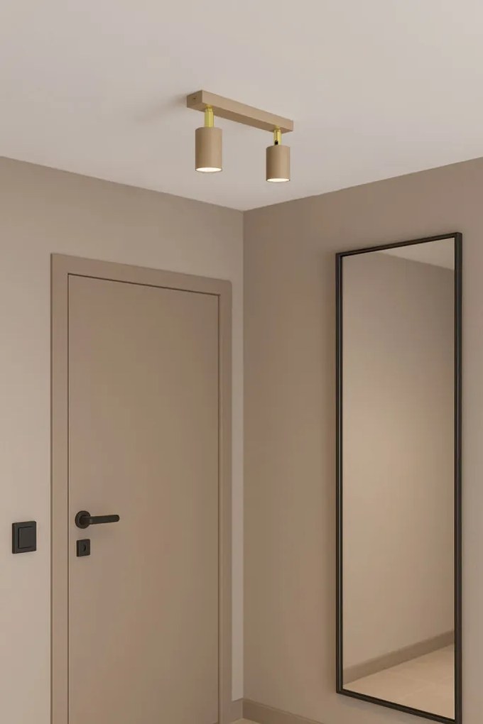 KAJA K-5821 MATI Bézs Színű Mennyezeti Lámpa 2xGU10 10W IP20