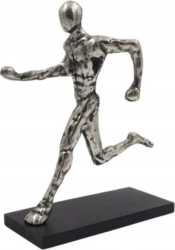 Futó szobor Fém figura Ajándék Futó trófea Loft