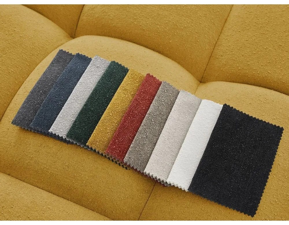 Mustársárga zsenília lábtartó Everest – Bobochic Paris