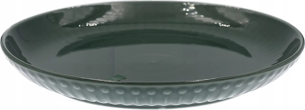 Ebédlő Tányér Nagy Csempe 26 cm Kerámia Mosaique Olive