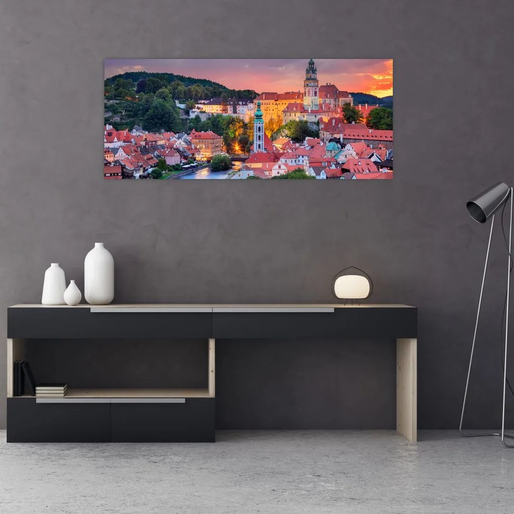 Kép - Český Krumlov (120x50 cm)