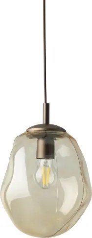 BRILAGI - VULCANO kábellel függőlámpa 1xE27/15W/230V átm. 25 cm bronz/füstös bézs